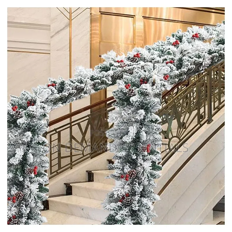 Christmas Decoration Rattan Plush Falling Snow