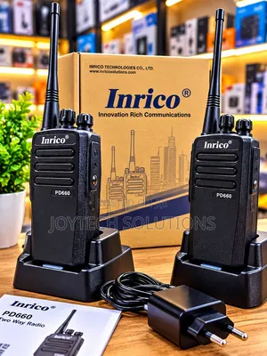 Best Walkie Talkie Inrico PD660 Portable FM Transceiver for Clear Team