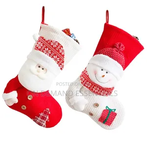 Large Christmas Stocking Socks Decorations