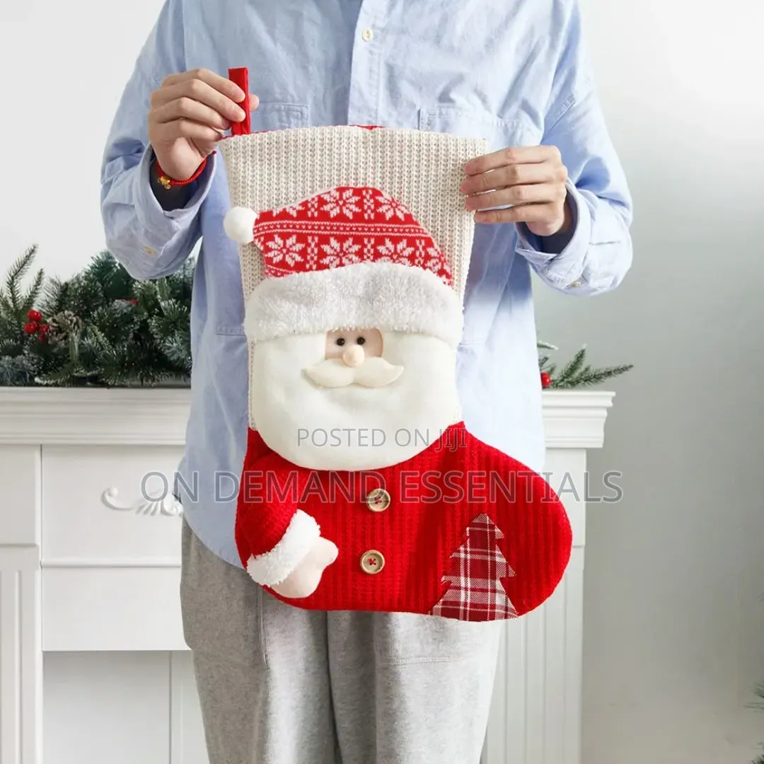 Large Christmas Stocking Socks Decorations