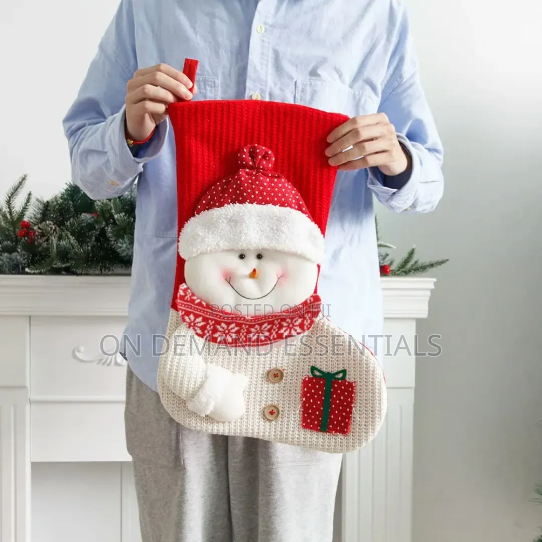 Large Christmas Stocking Socks Decorations