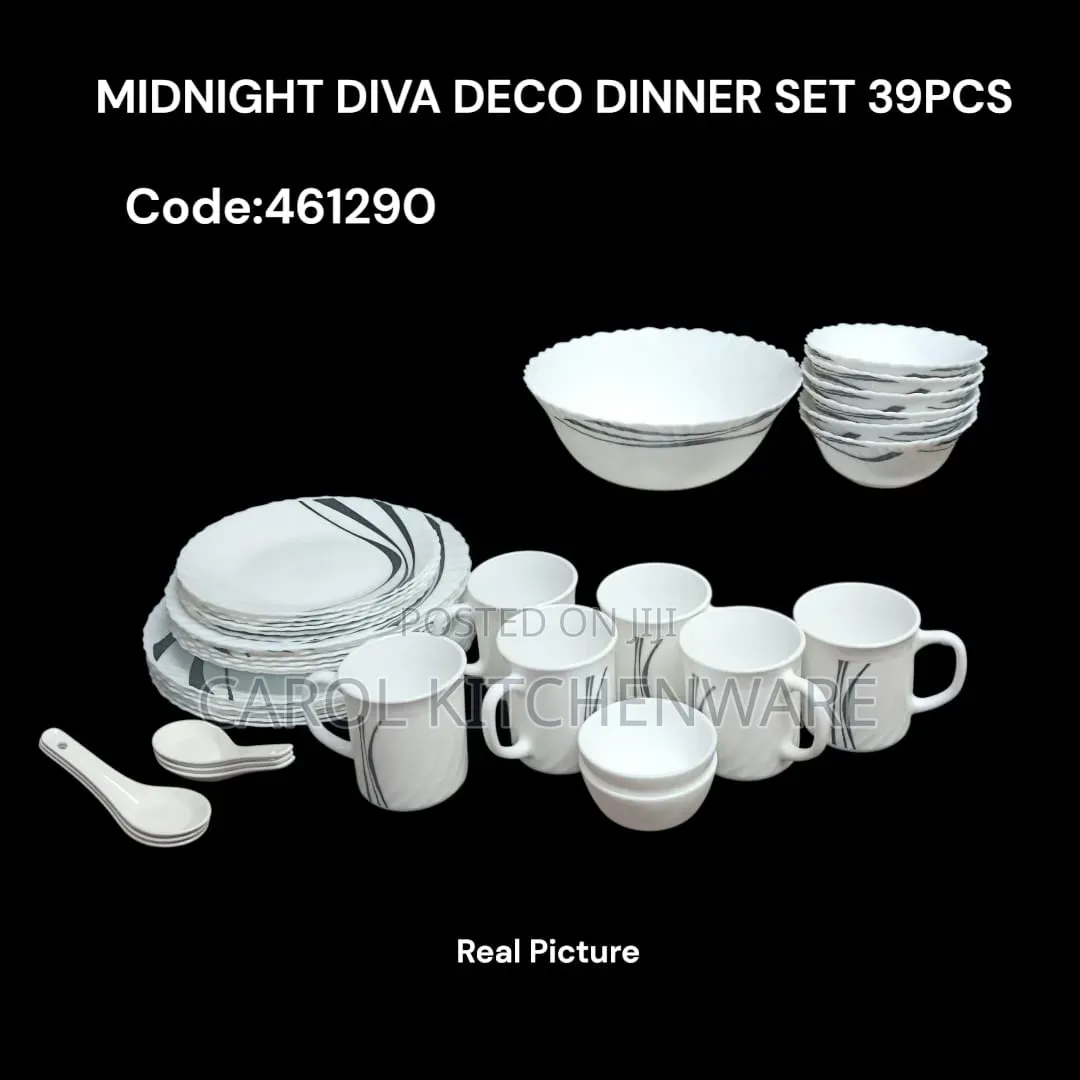 39 PC Dinner Set / 39 PC Diva Dinner Set