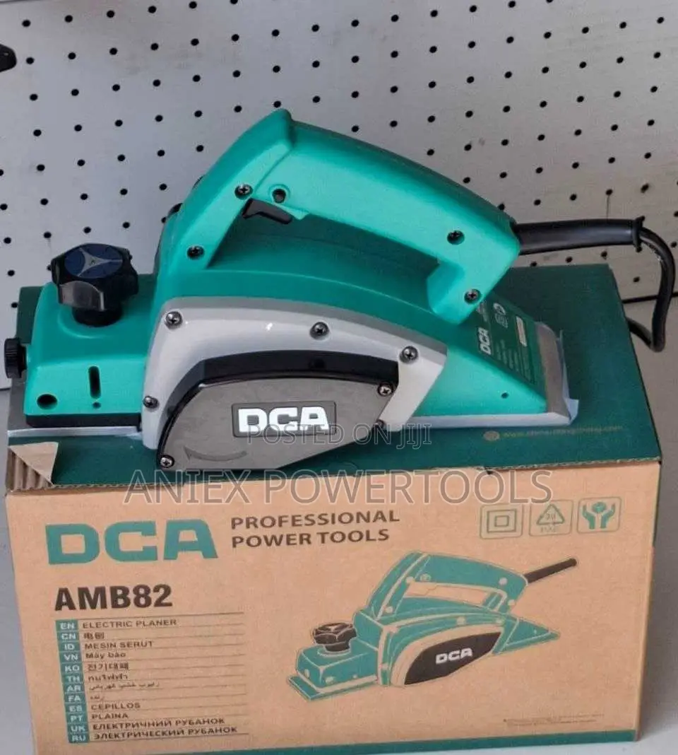 DCA AMB82 Professional Electric Wood Planer (500W, 82mm)