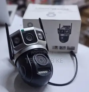 V380 4g Camara Doble Lens PTZ Wide Angle 2 Lens