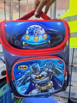 Batman-Themed Kids' School Backpack