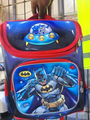 Batman-Themed Kids' School Backpack
