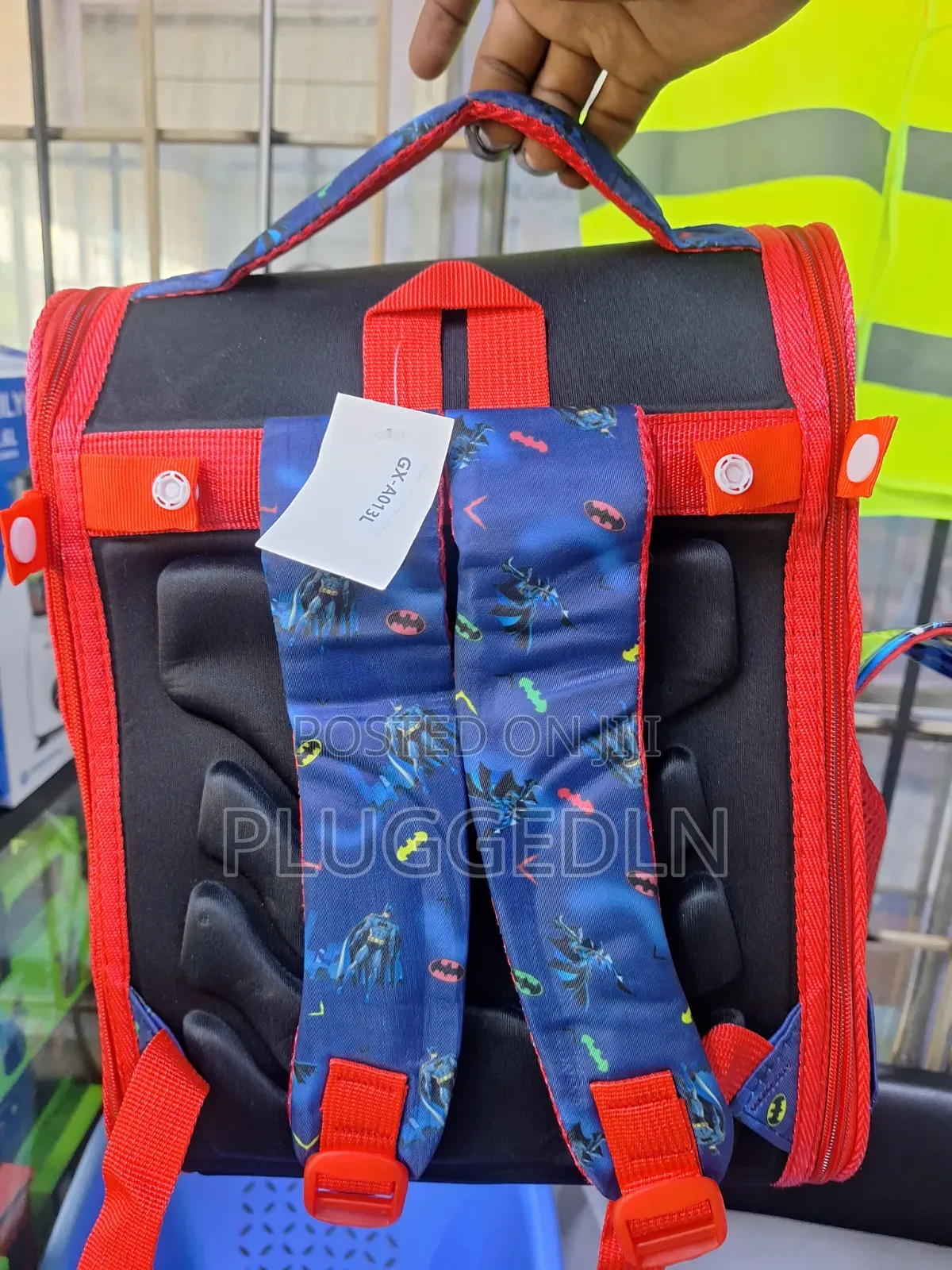 Batman-Themed Kids' School Backpack
