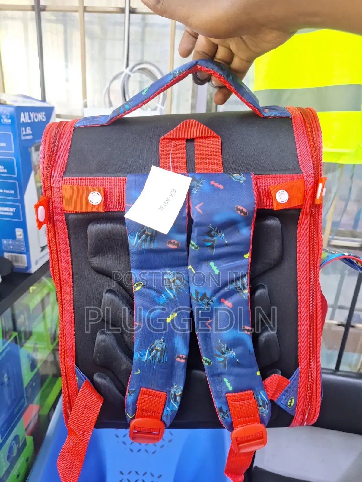 Batman-Themed Kids' School Backpack