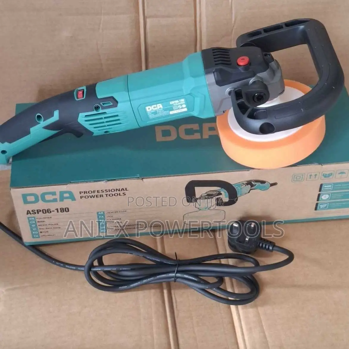 DCA ASP06-180 1400W 180mm Electric Car Polisher