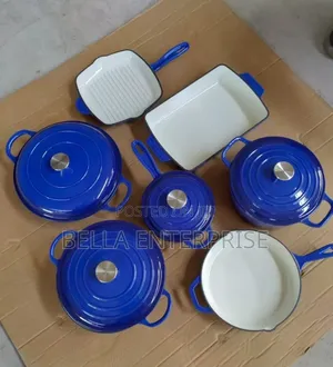11pcs Enamel Cast Iron Cookware Good Quality