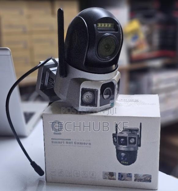 4g SimCard Security CCTV Camera Outdoor 4g Cam Three View Camera - main view
