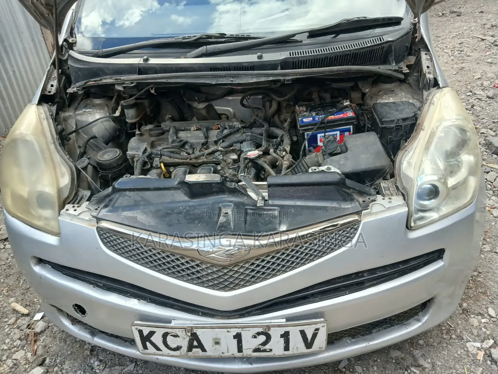 Toyota Ractis 2007 Silver
