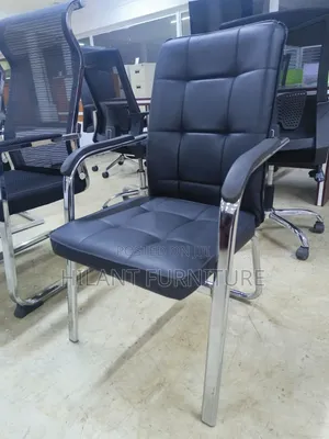 Executive Leather Visitors Office Chair