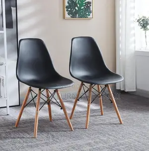 Ergonomic Black Eames Dining Chair