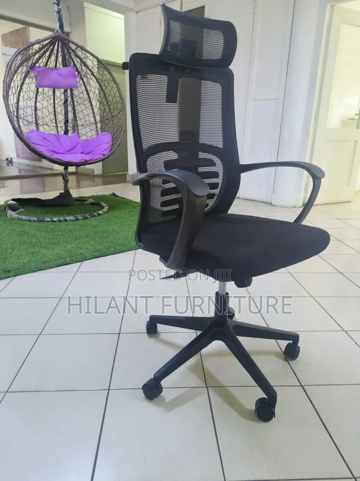 Premium Mesh Executive Office Chair With Lumbar Support