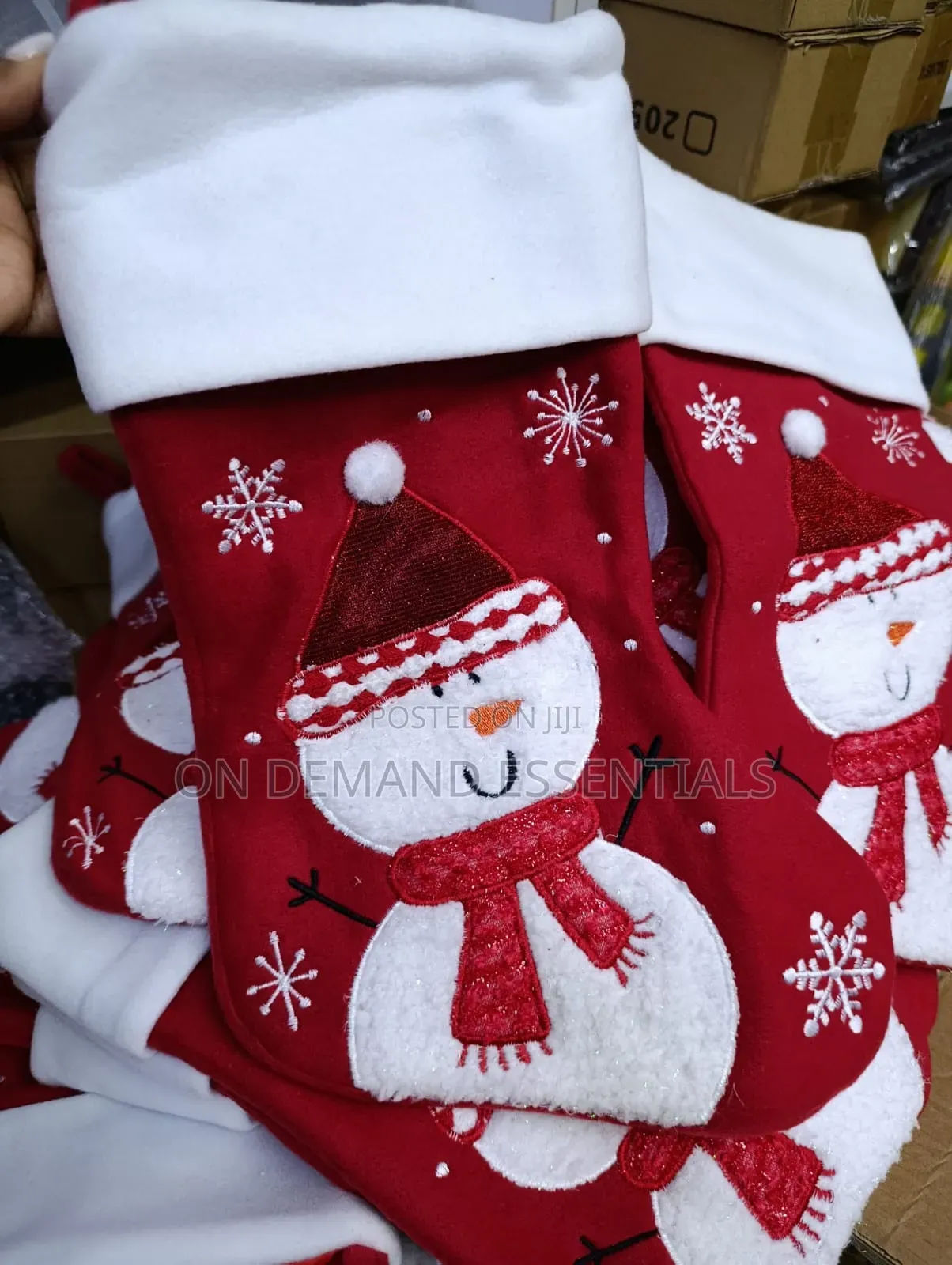 *3pcs Large Christmas Stocking Socks Decorations for Home Christmas