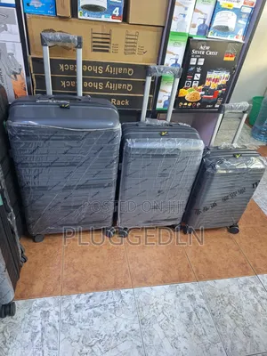 Grey 3-in-1 Hard-Shell Suitcases
