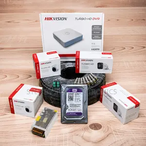 Video Playback 4 Hikvision 1080P Full HD CCTV Cameras Full System Kit