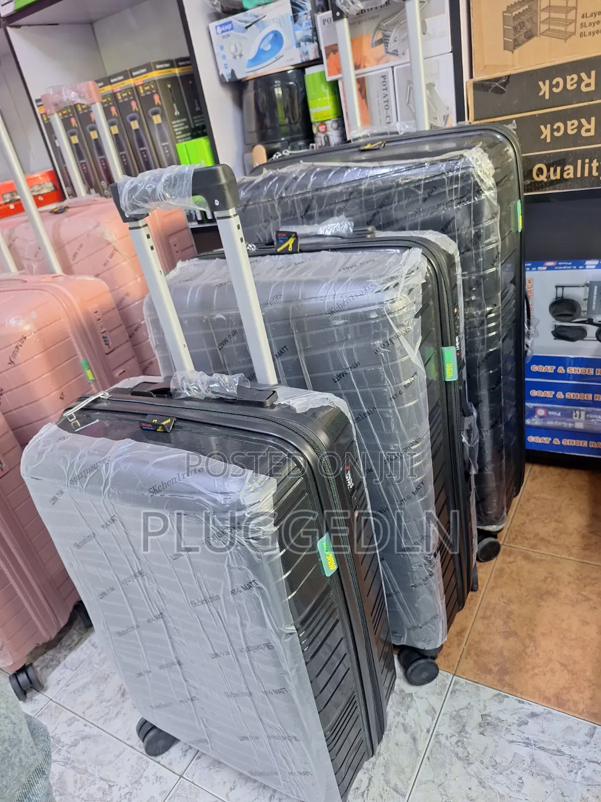 Rubber Rolley Suitcases Big Size