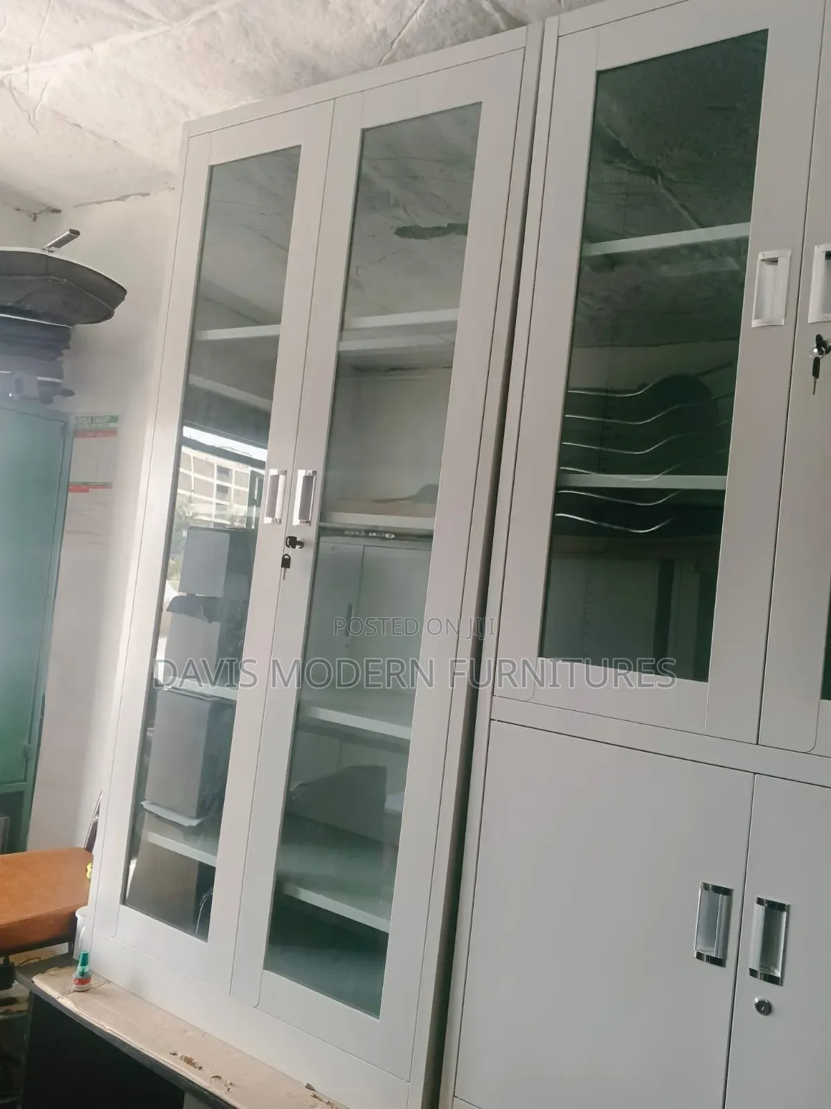 Metallic Office Cabinet