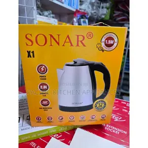 Sonar X1 2.0L Cordless Stainless Steel Electric Kettle 1500W