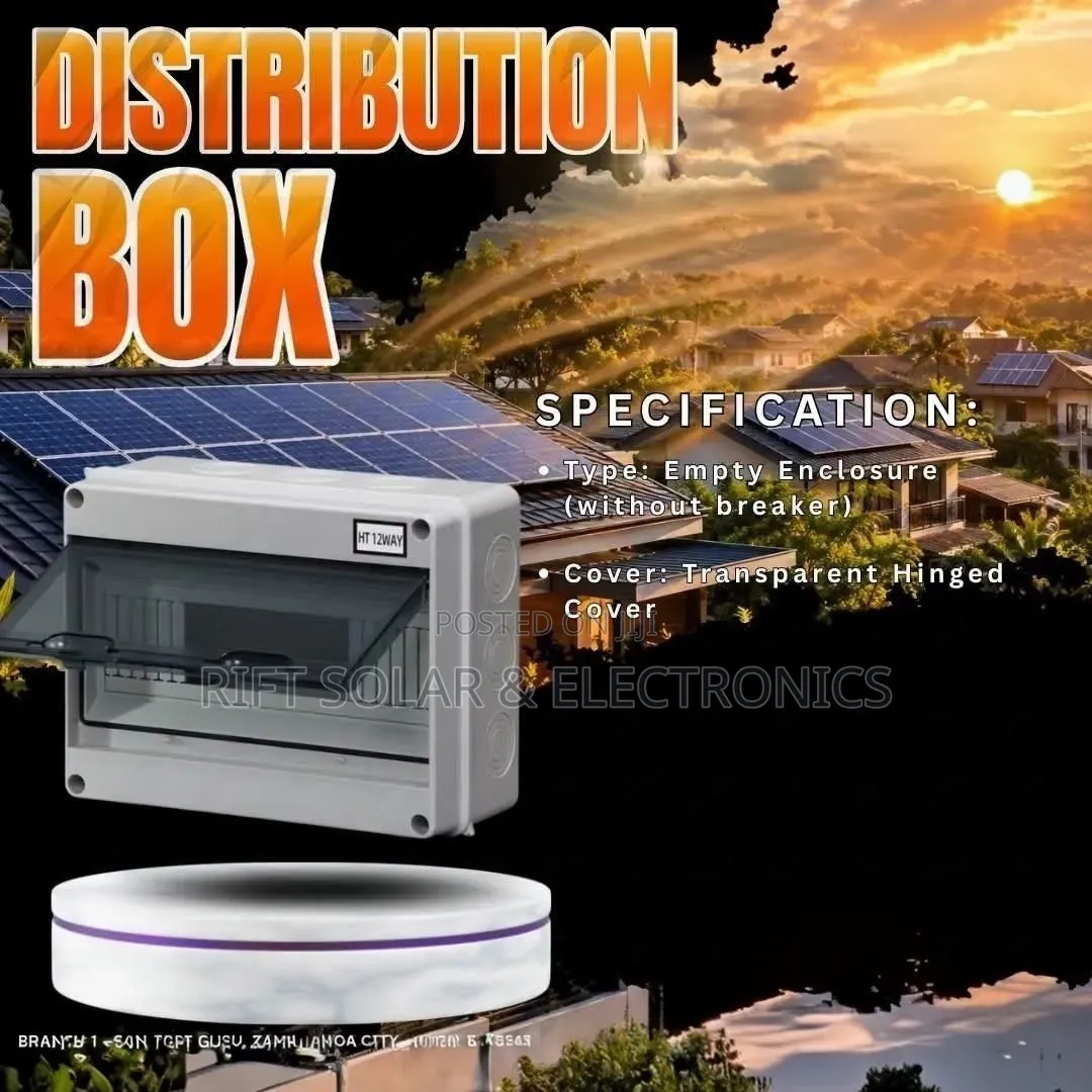 1w Way Solar Accessories Combiner Box