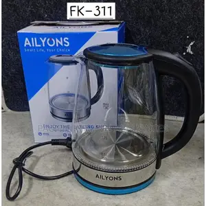 AILYONS FK-0311 Small Jug Water Electric Kettle Glass 1.8L -1500w