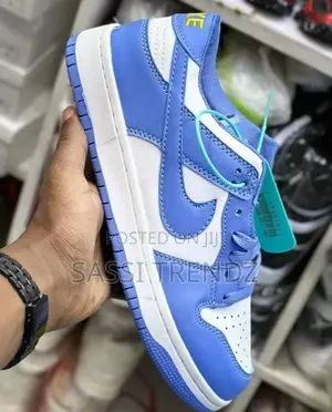 SB DUNK NIKE SNEAKERS ( Black & White)