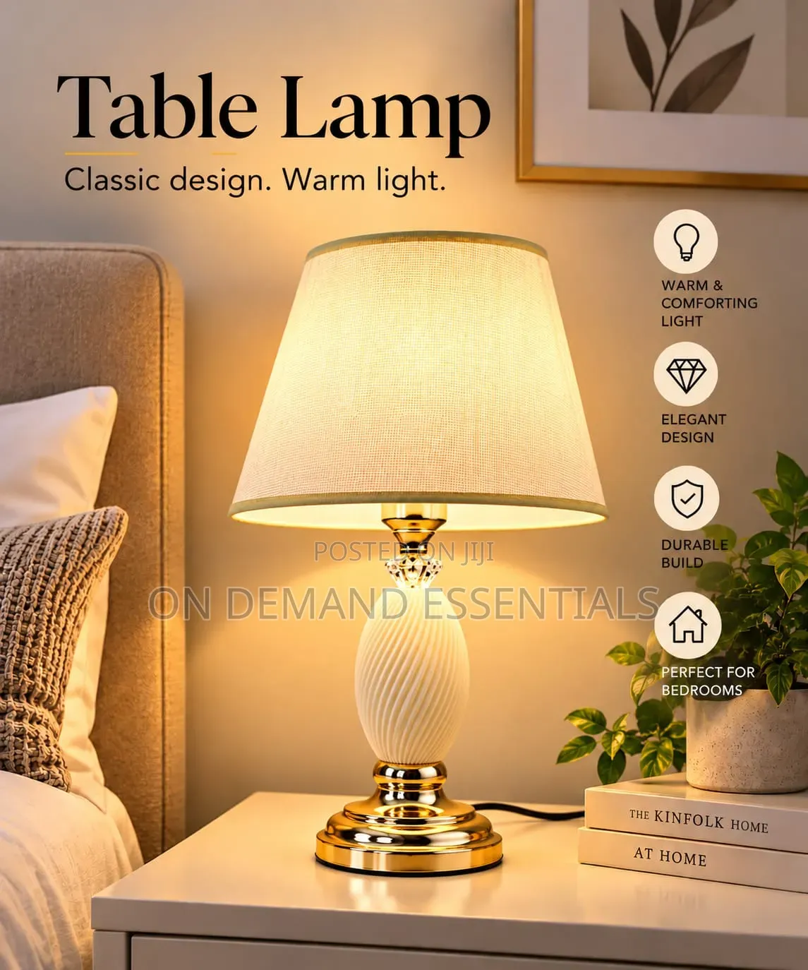 *Bedside Lampshade*
Light Up Your Space in Style