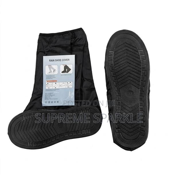 Reusable Foldable Waterproof Rain Shoe Covers - main view