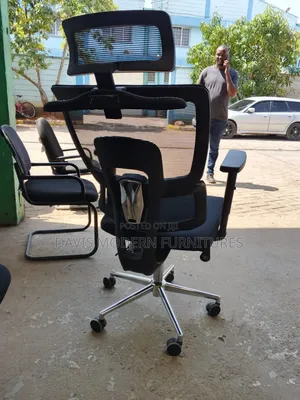 High -Back Breathable Mesh Chair