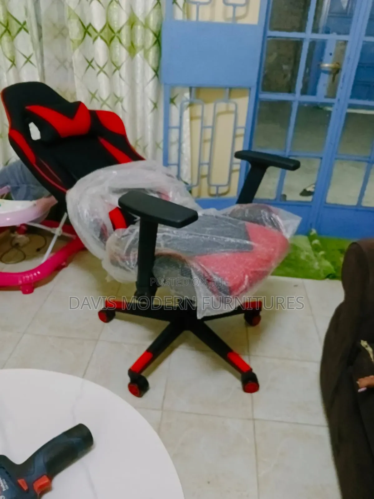 Adjustable Armless Chair
