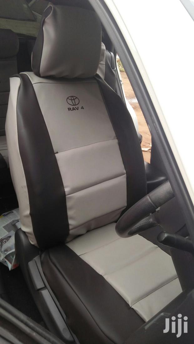 Black Grey Seat Covers