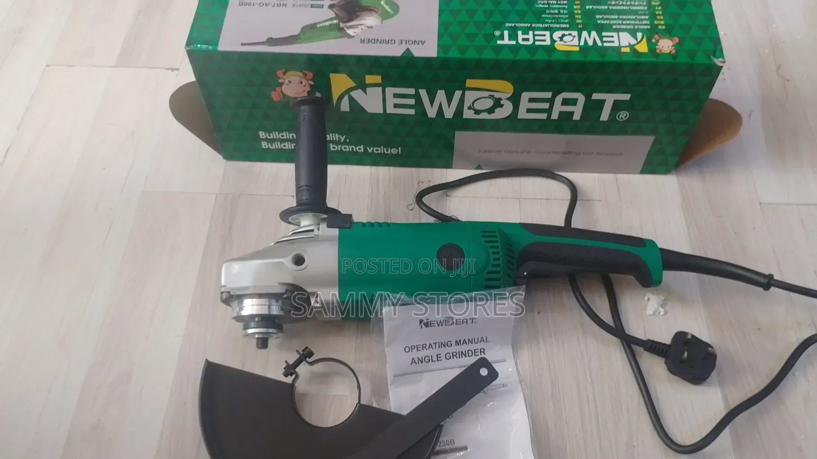 NewBeat 9-Inch Construction & Metal Fabrication Angle Grinder