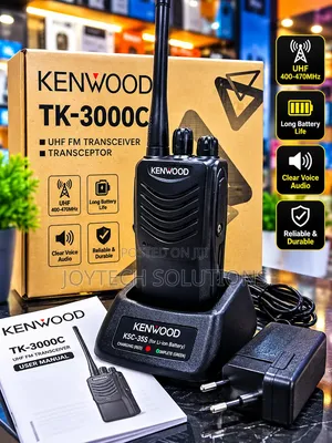 Radio Call TK-3000-C Kenwood Portable UHF FM Transceiver Radio
Call.