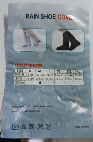 Reusable Foldable Waterproof Rain Shoe Covers