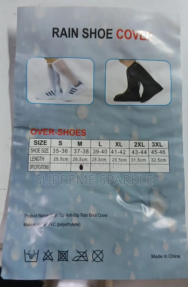 Reusable Foldable Waterproof Rain Shoe Covers - thumbnail 2