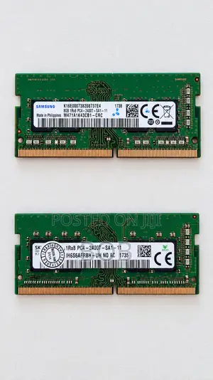 Two 8gb 1rx8 Pc4 2400t Laptop PC Ram Sticks