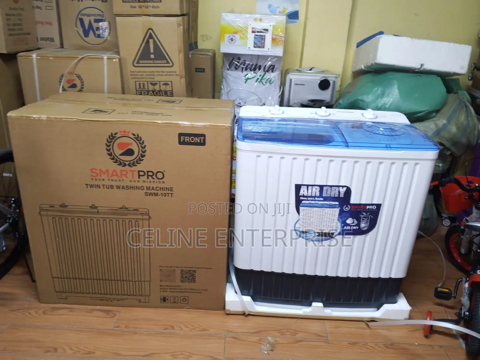 Smart Pro 10KG Twin Tub Washing Machine – Reliable & Efficient