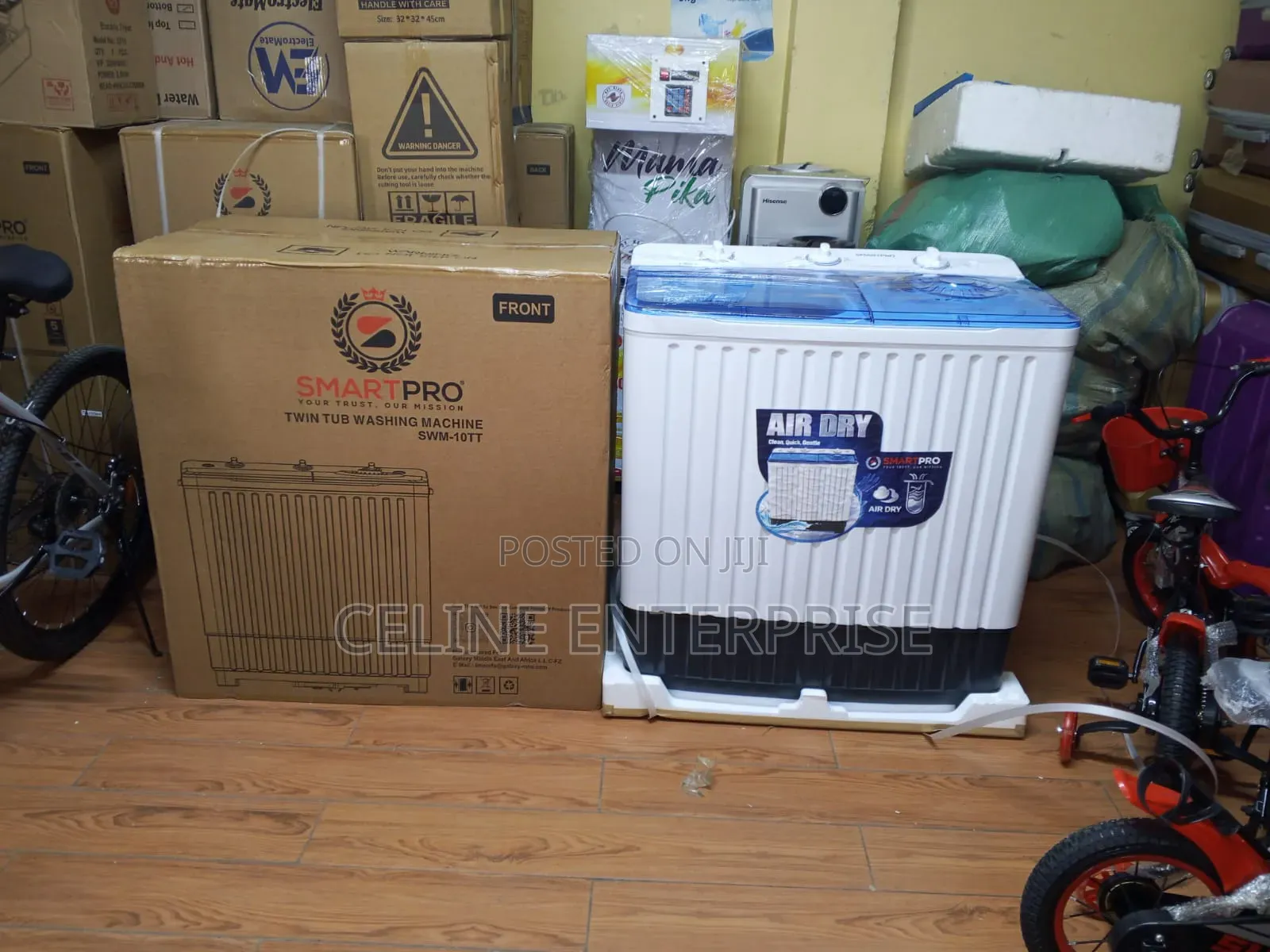 Smart Pro 10KG Twin Tub Washing Machine – Reliable & Efficient