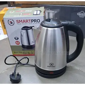 Electric Kettle – Stainless Steel – 2.0L Capacity – Silver