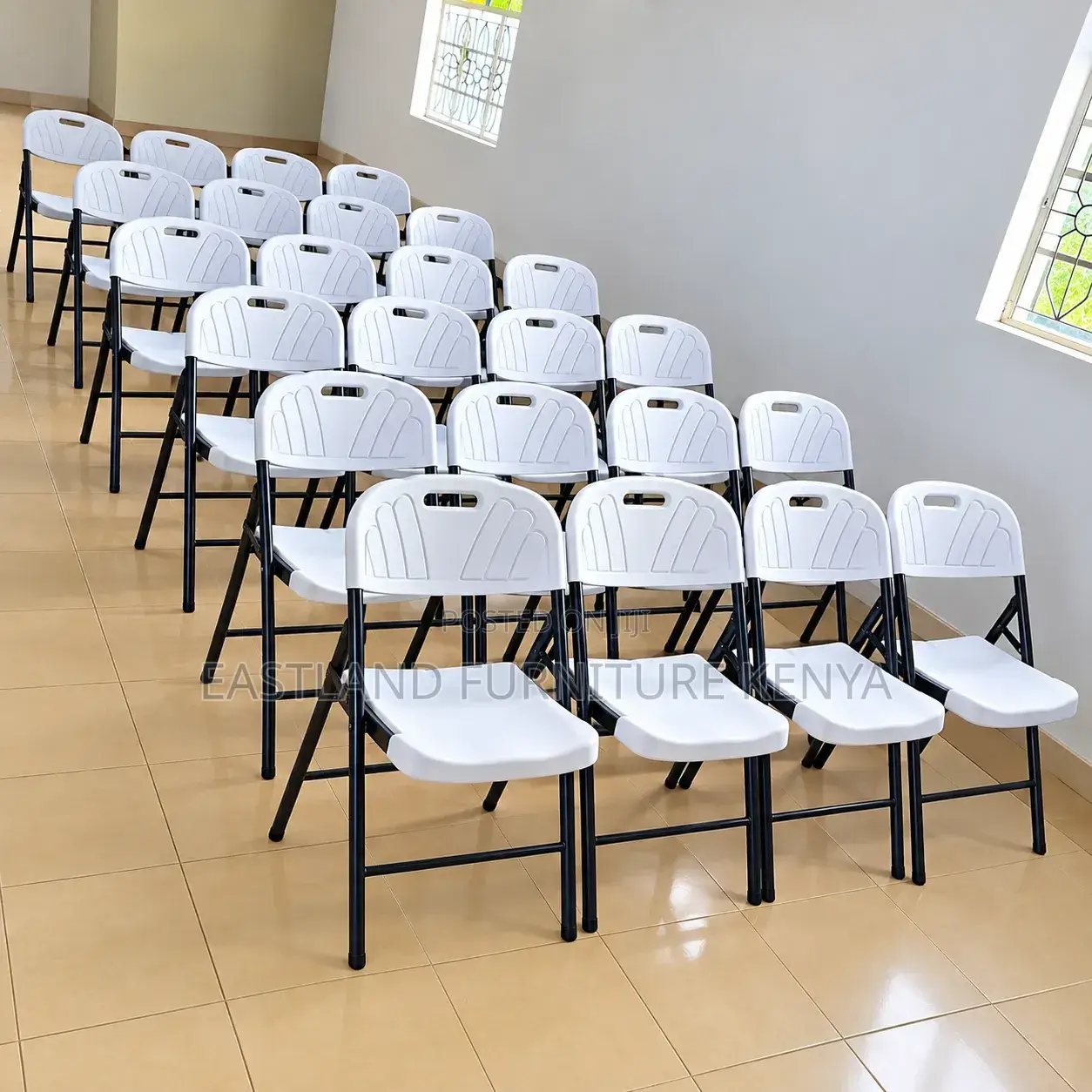 White Foldable Chair