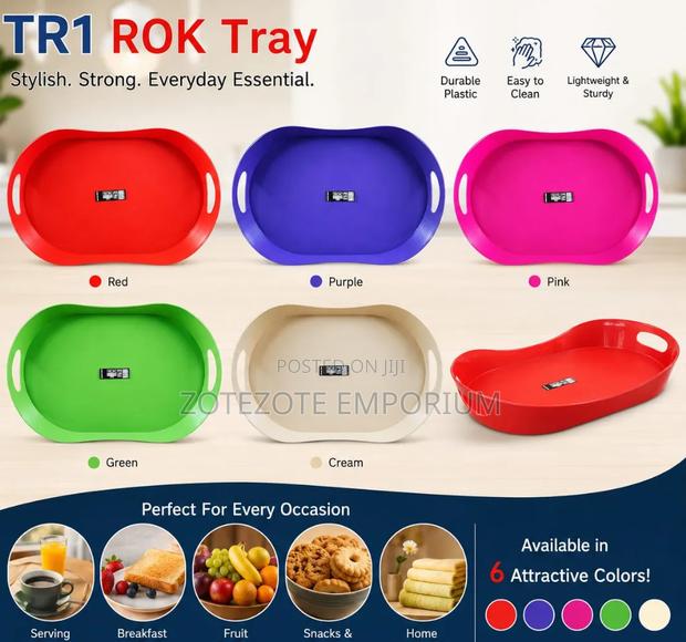 Rok Plastic Serving Tray - main view