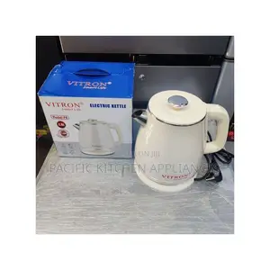 Vitron Stainless Steel 2L Electric Kettle - 2000W - White