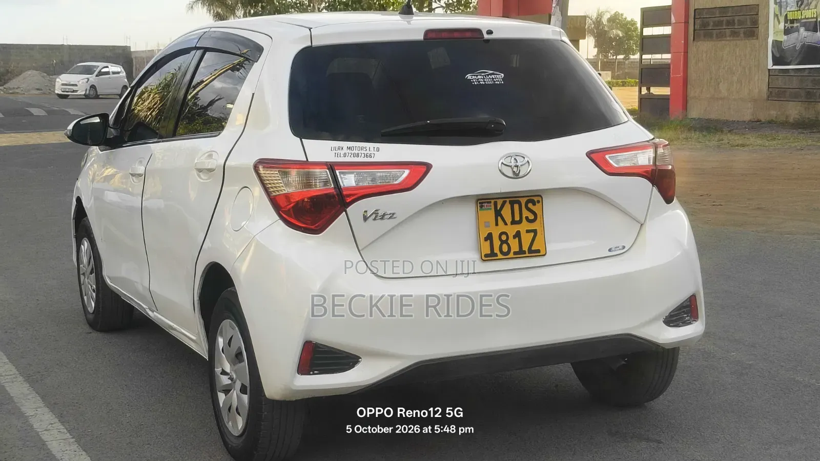 Toyota Vitz 2017 Pearl