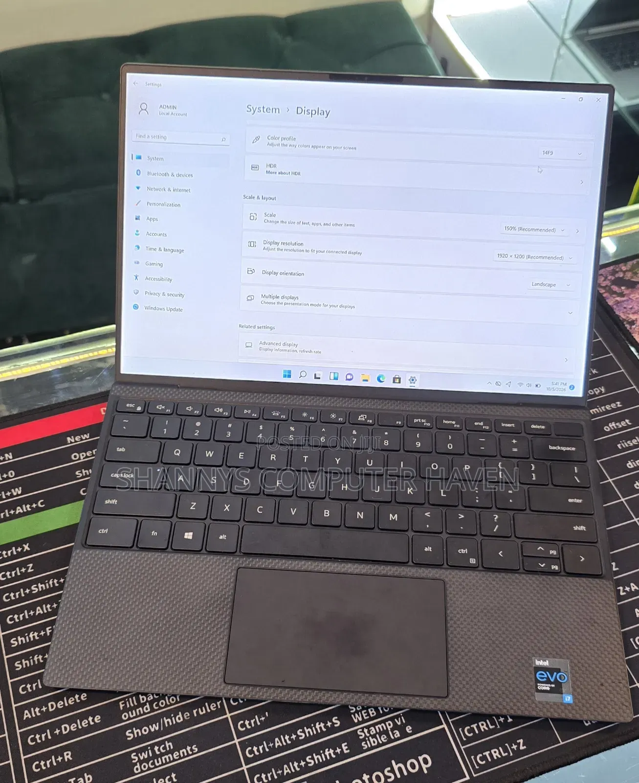 Laptop Dell XPS 13 9310 16GB Intel Core i7 SSD 512GB