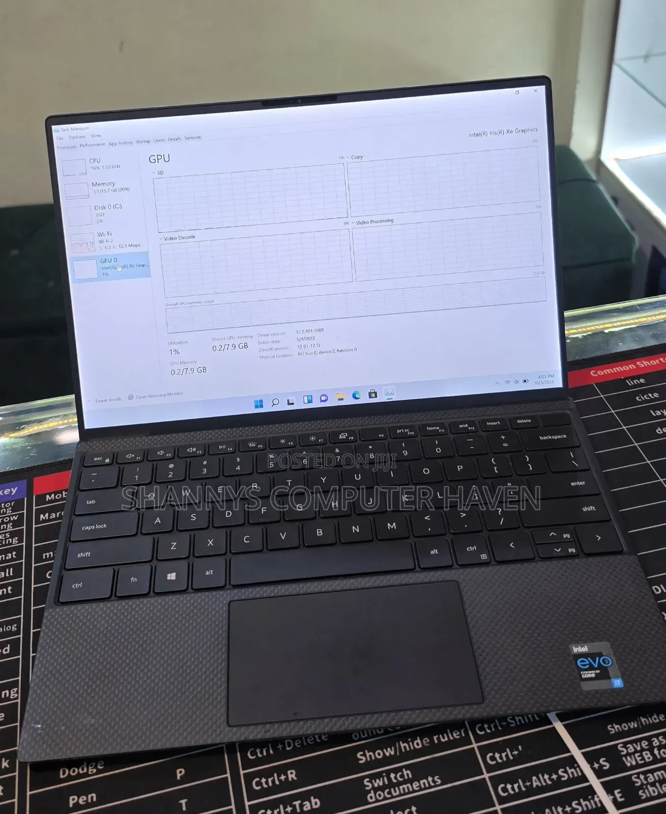 Laptop Dell XPS 13 9310 16GB Intel Core i7 SSD 512GB