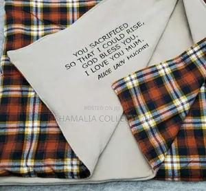 Maasai Shuka With Fleece Available