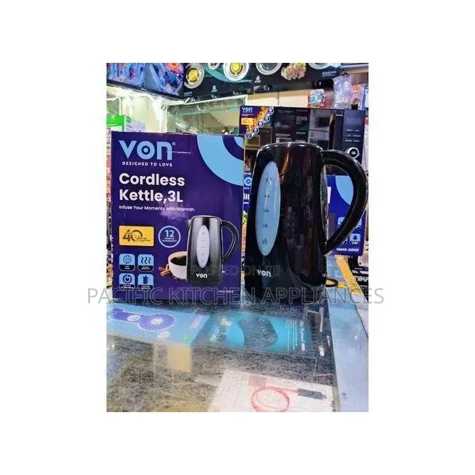 VON 3Litres Cordless Kettle