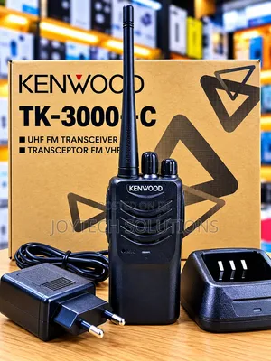 Kenwood TK3000C UHF Handheld Transmitter Radio "Rechargeable Battery"